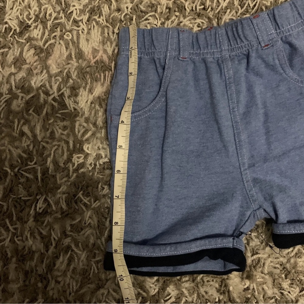 harley davidson toddler shorts 3T Blue Short Biker Motorcycle - Picture 3 of 5